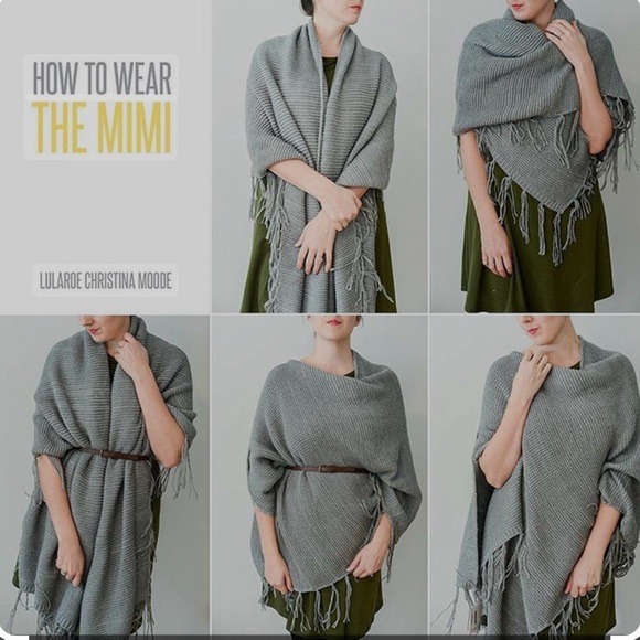 🎊Lularoe Mimi Shawl/Sweater - Picture 4 of 10